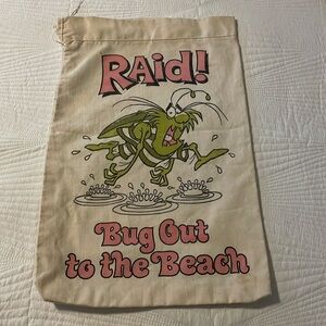 Vintage advertisement bag